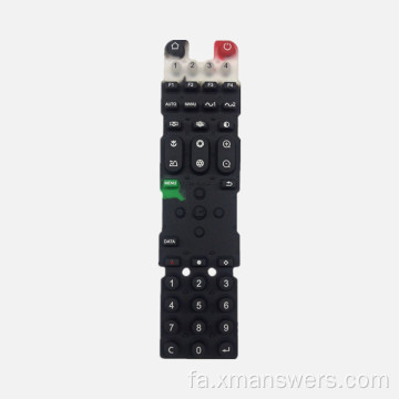 صفحه کلید لاستیک سیلیکونی دکمه قالب تزریق پلاستیک